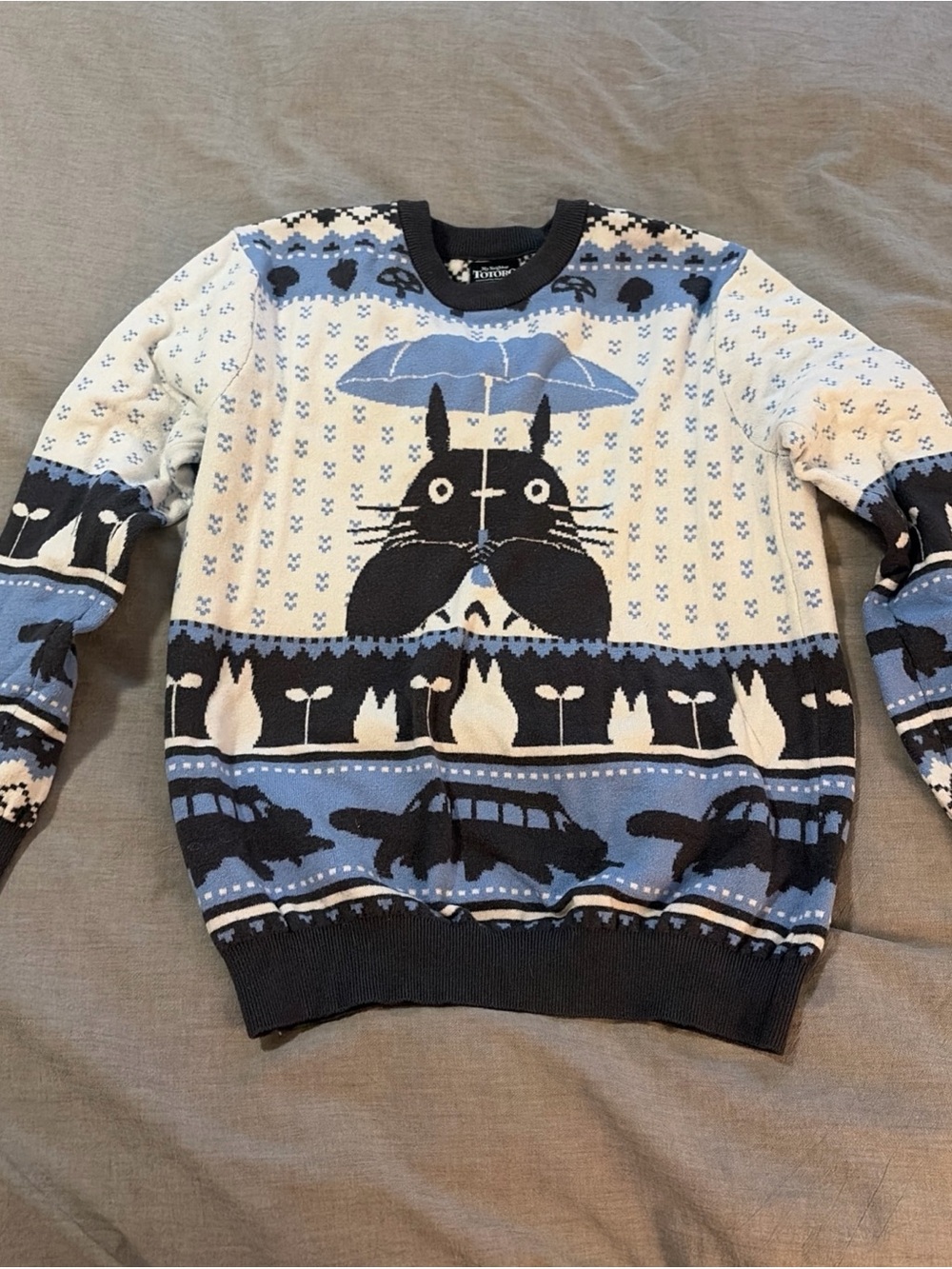 Anime Our Universe Studio Ghibli My Neighbor Totoro Sweater Small